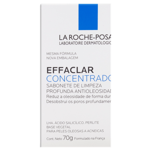 Sabonete Limpeza Effaclar Concentrado 70g - Effaclar
