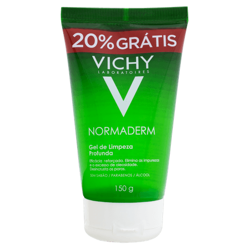 Gel Normaderm Vichy 150G + 20% Gratis