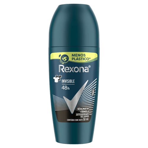 Desodorante Rexona Rollon Men Inv 50Ml - Rexona Men