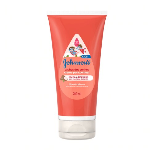 Creme para Pentear Johnsons Cachos dos Sonhos, 200ml