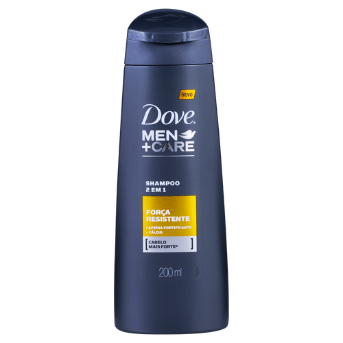 Shampoo Dove Men 2X1 Forca Resistente 200Ml