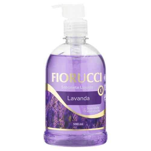 Sabonete Líquido Lavanda Fiorucci Frasco 500ml