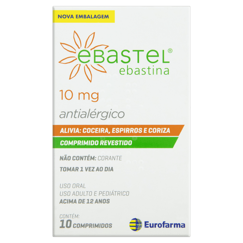 Ebastel 10mg 10 Comprimidos