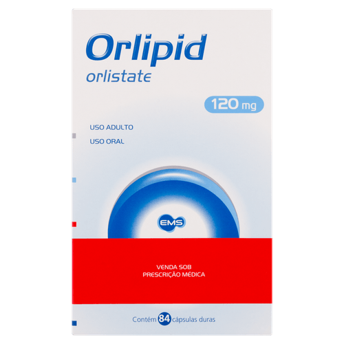 Orlipid 120mg 84 Cápsulas