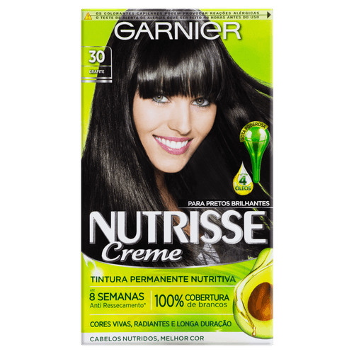 Tintura Garnier Nutrisse Creme 30 Grafite