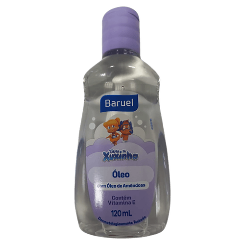 Óleo Corporal Infantil Amêndoas Turma da Xuxinha Baruel Frasco 120ml