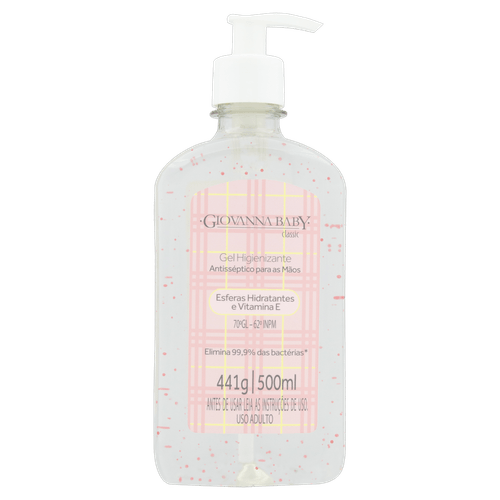 Gel Higienizante Giovanna Baby Classic 500Ml - Giovanna Baby