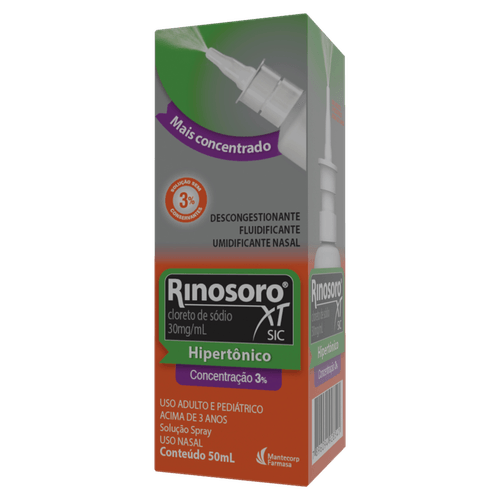 Rinosoro XT Sic 3% Spray Nasal 50ml