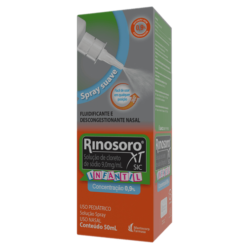 Rinosoro XT Infantil Sic 0,9% Spray Nasal 50ml