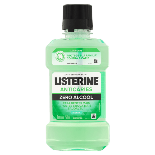 Enxaguatório Bucal Anticaries, Listerine, 250ml