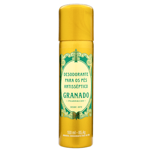 Desodorante Aerossol para os Pés Antisséptico Tradicional 100ml Granado