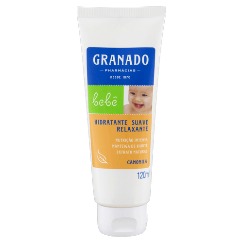 Hidratante Suave Camomila Granado Bebê Bisnaga 120ml