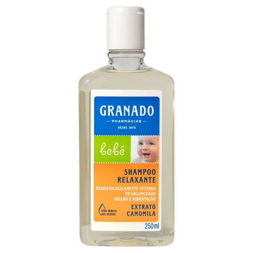 SHAMPOO GRANADO BEBÊ CAMOMILA 250ML