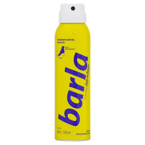 Desodorante Barla Aerosol 90G - Leite De Rosas