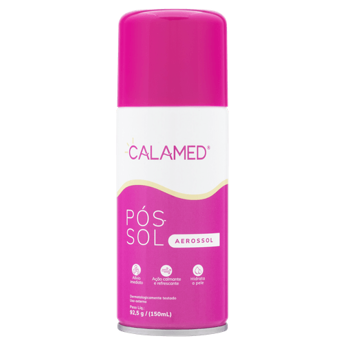 Pós-Sol Aerossol Calamed Frasco 150ml Spray