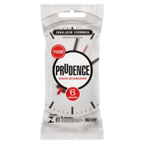 Preservativo Prudence Retardante 6Un - Prudence