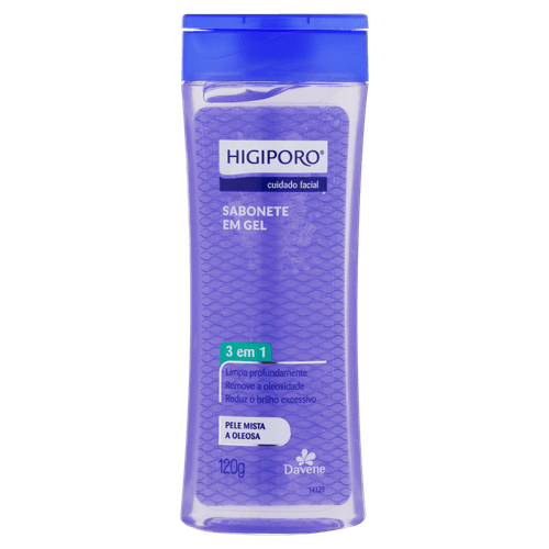 Sabonete Gel Higiporo Pele Mista/Ole 120G - Higiporo