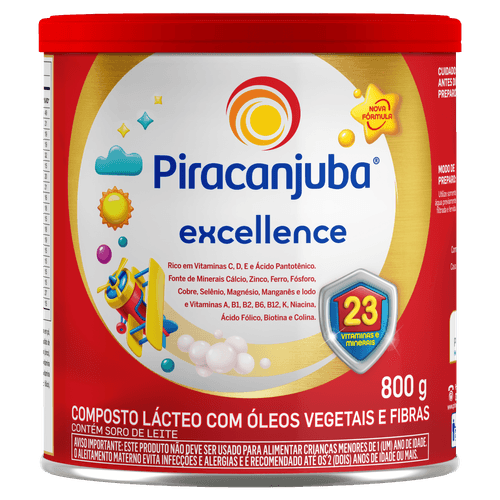 Composto Lácteo Piracanjuba excellence Lata 800g