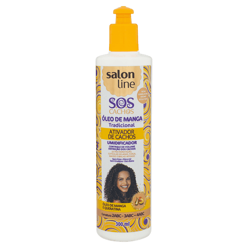 Ativador de cachos Salon Line Sos Umidificador 300 ml