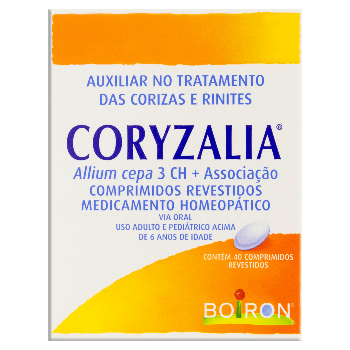 Coryzalia com 40 Comprimidos