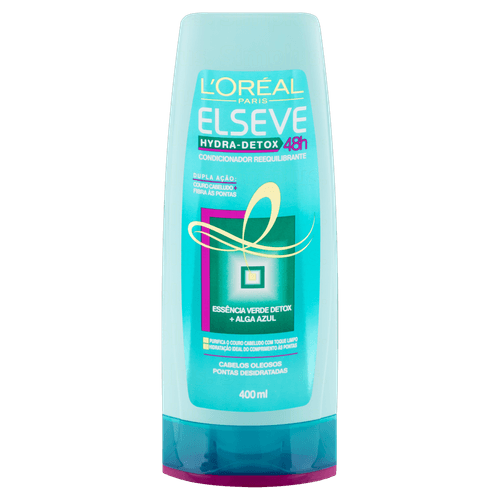 Condicionador Elseve Hydra Detox Anti Ole 400Ml - Elseve