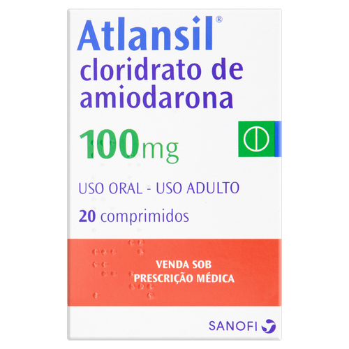 Atlansil 100mg 20 Comprimidos