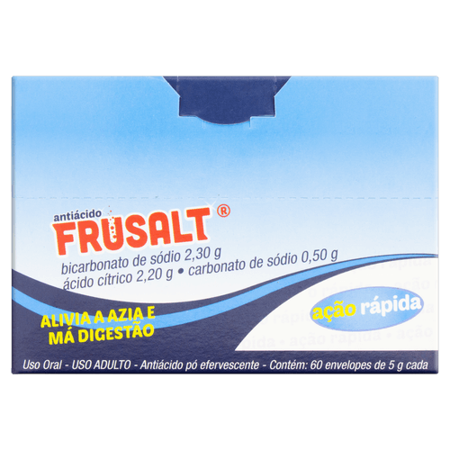 Sal de Frutas Frusalt 5 g - Cimed - 5 g Pó