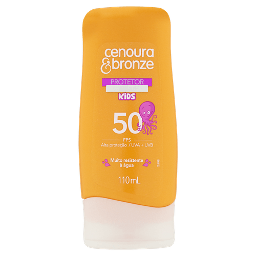 Protetor Solar Cenoura & Bronze Kids Fps50 110Ml - Cenoura Bronze