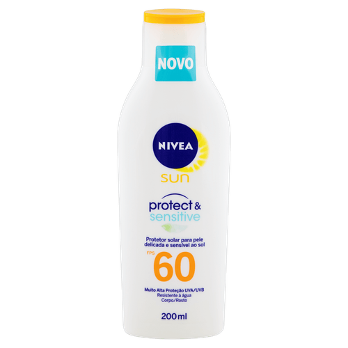 Nivea Sun Sensitive Fps60 200Ml - Nivea Sun
