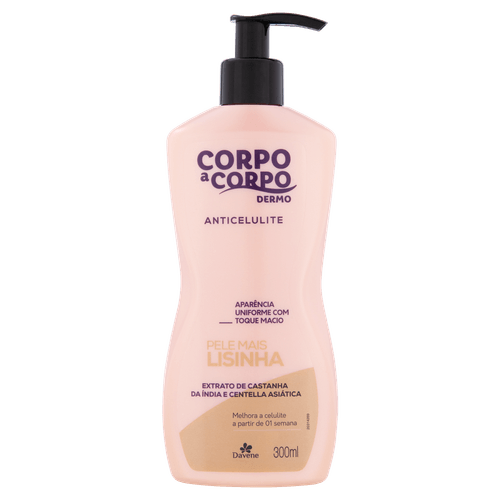 Loção Anticel Corpo A Corpo 300Ml - Corpo A Corpo