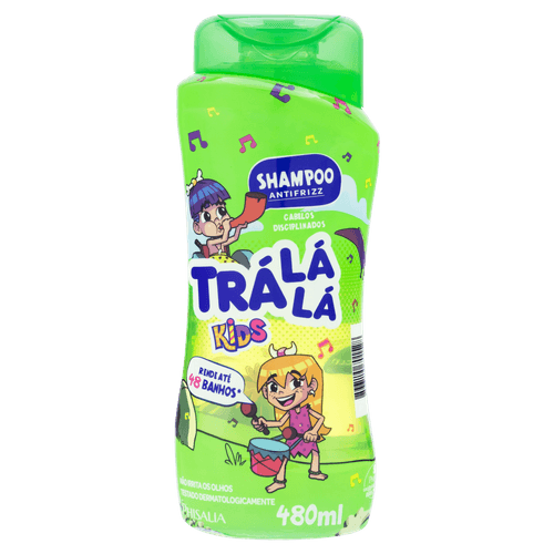 Shampoo Trala Kids Frizz 480Ml - Tra La La