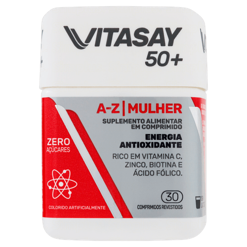 Vitasay 50 + A-Z Mulher 30 Comprimidos