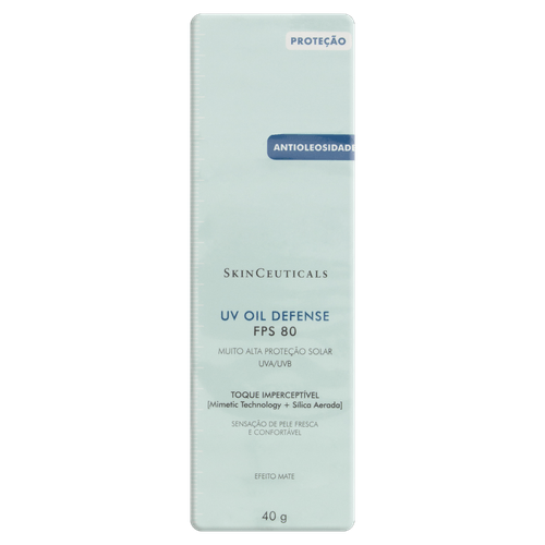 SKINCEUTICALS PROTETOR SOLAR FACIAL UV OIL DEFENSE SPF80 40G