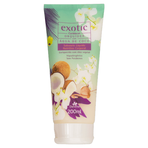 Sabonete Líquido Corpo Exotic Caribbean 200Ml - Davene