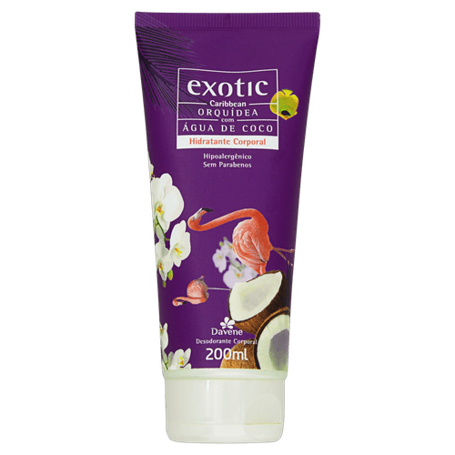 Hidratante Corporal Exotic Caribbean 200Ml - Davene
