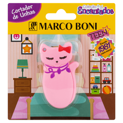 Cortador de Unhas Infantil Gata 1879 Marcoboni