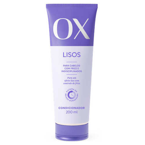 Condicionador Ox Liso 200Ml - Ox Linha