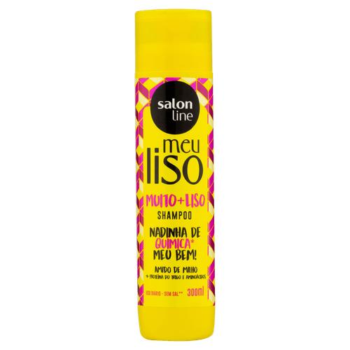 Shampoo Meu Liso #Muito+Liso Amido