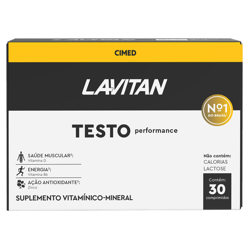 Lavitan Testo Performance - 30 comprimidos