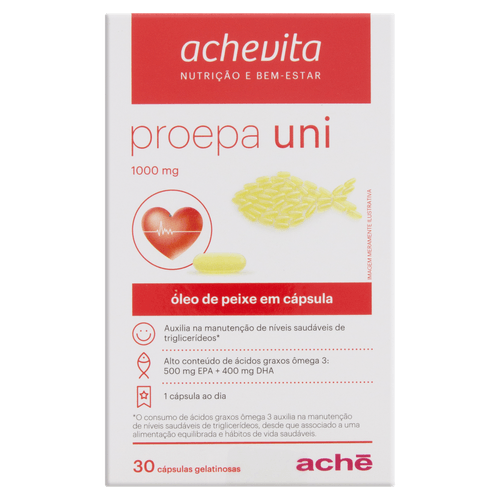 Proepauni Óleo Peixe 30 Cápsulas