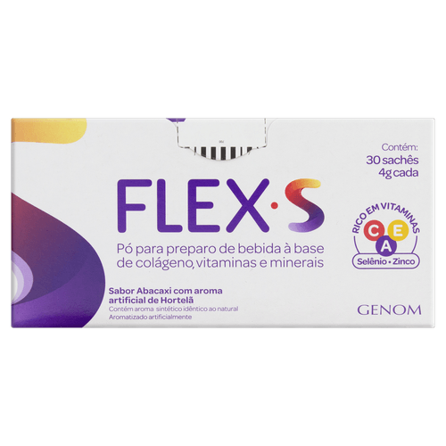 Genm Flex-S Colágeno Hidratante Tipo Ii 4G 30Sach