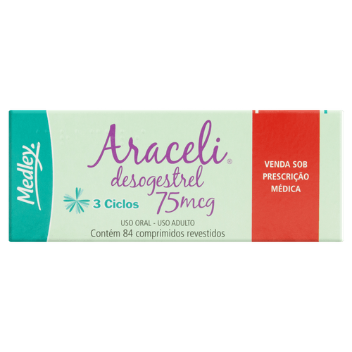 Araceli 75mcg 84 Comprimidos
