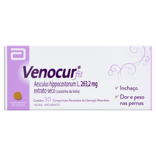Venocur Fit 263,2mg 30 Comprimidos