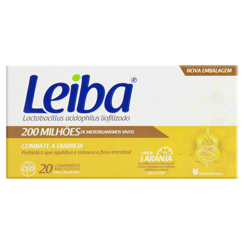 Leiba Od 20 Comprimidos Mastigavel