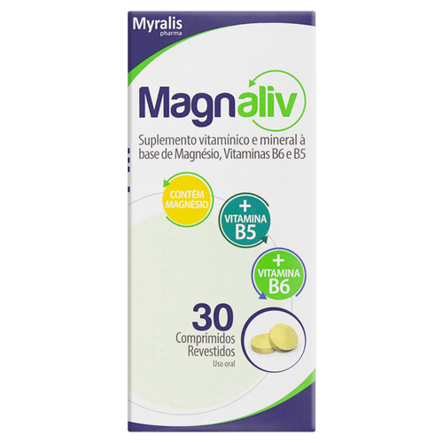 Magnaliv 130mg 30 Comprimidos