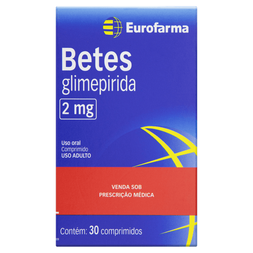 Betes 2mg 30 Comprimidos
