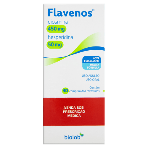 Flavenos 500mg 30 Comprimidos