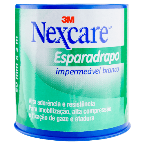 Esparadrapo Nexcare Impermeavel Branco 50Mmx3Mt - Nexcare