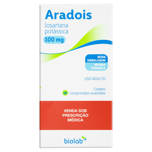 Aradois 100mg 30 Comprimidos