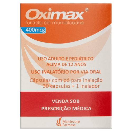 Oximax 400mcg 30 Cápsulas + Inal